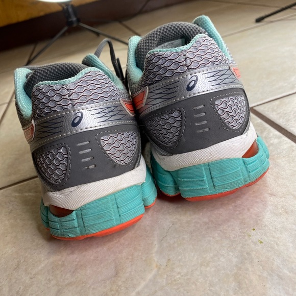 Asics Gel flux 2 womans running shoes t568n - Picture 5 of 8